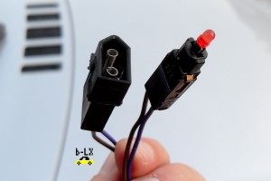 Aschenbecher-LED