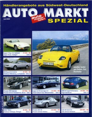Automarkt Spezial, Juni 2000